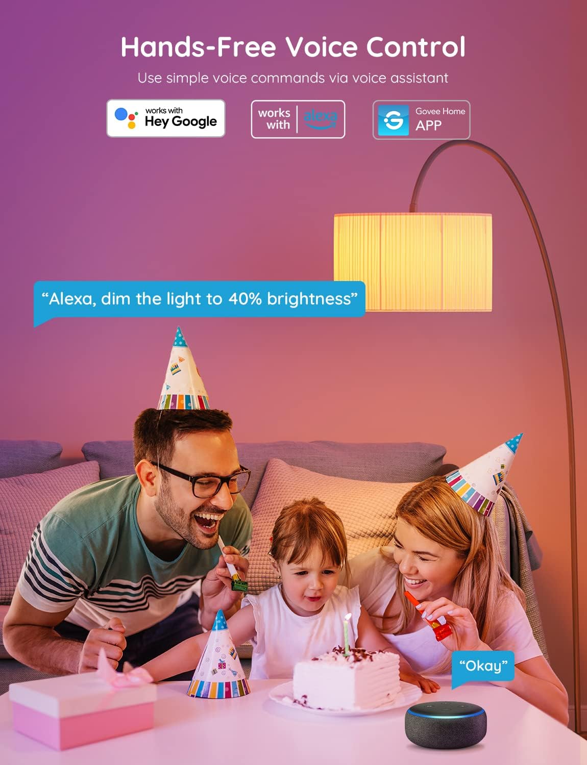 Bec Inteligent cu Lumini Ambientale